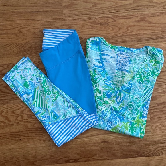 Lilly Pulitzer NWOT Luxletic® Weekender Midi Leggings (S) - Picture 14 of 16